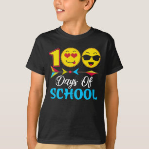 T-shirt 100 Jours de l'école Emoji Chemise