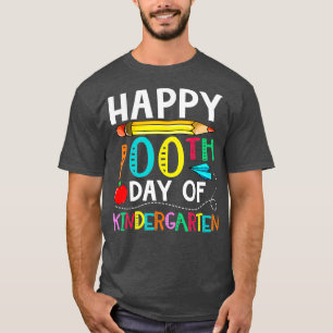 T-shirt 100 Jours De Maternelle Joyeux 100E Jour De L'Écol