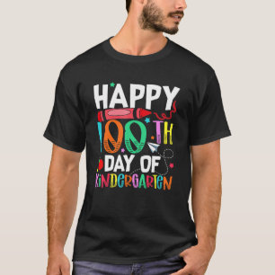 T-shirt 100 Jours De Maternelle Joyeux 100E Jour De L'Écol