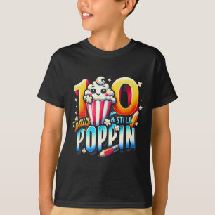 T-shirt 100 Jours De Poppin Fun Popcorn Thème Retour À Sch
