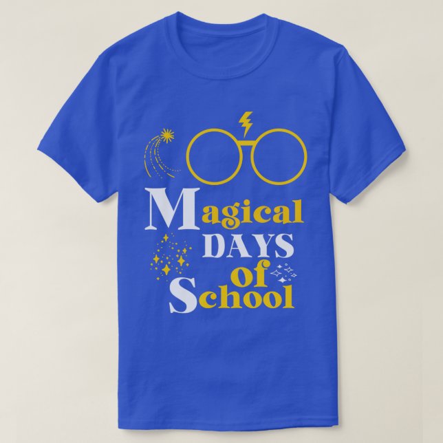 T-shirt 100 Jours De Sueur À L'École 100 Jours Magique De  (Design devant)