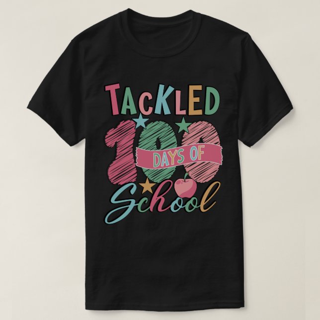 T-shirt 100 jours d'école (Design devant)