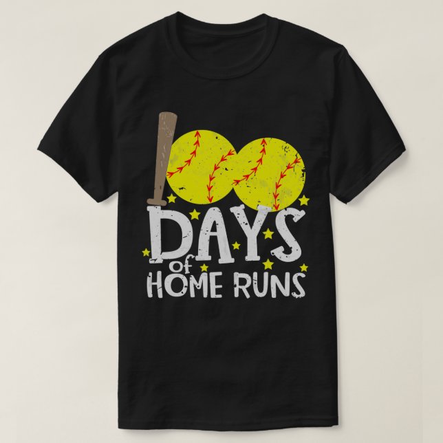 T-shirt 100 Jours D'École 100 Jours D'Accueil Fonctionne C (Design devant)