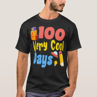 T-shirt 100 Jours d'école 100e Jours Idée cadeau intellige
