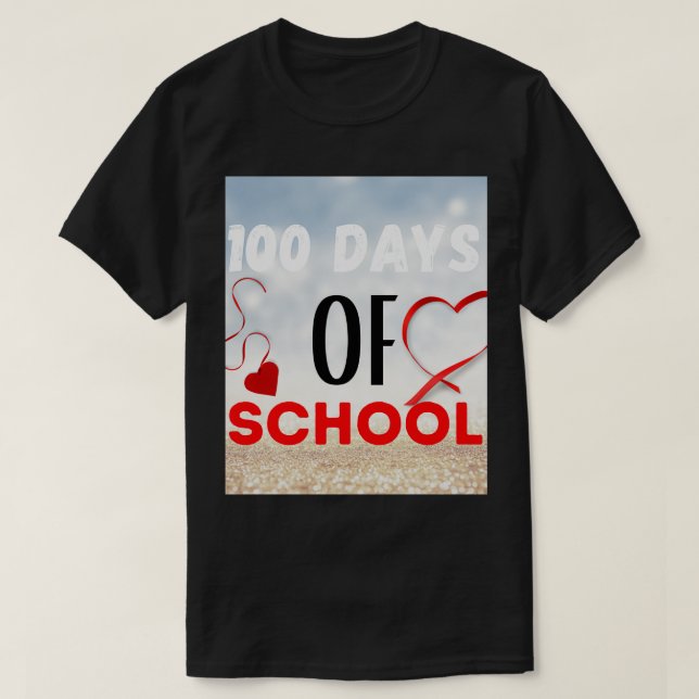 T-shirt 100 jours d'école 80 (Design devant)