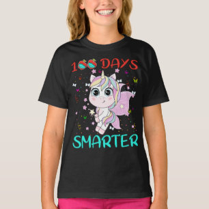 T-shirt 100 Jours d'école Chemise Unicorn Filles