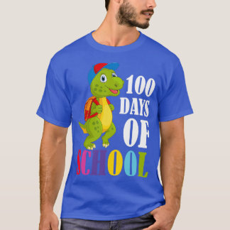 T-shirt 100 Jours D'École Drôle Enseignant Et Étudiant