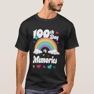 T-shirt 100 jours d'école Élève de l'école primaire Enseig