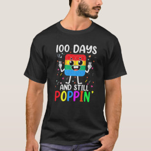 T-shirt 100 Jours D'École Et Toujours Poppin Fidget
