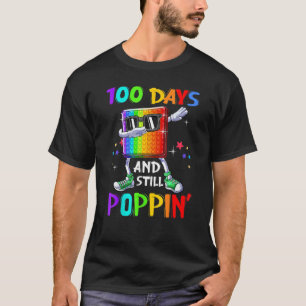 T-shirt 100 Jours D'École Et Toujours Poppin Fidget 100 Jo