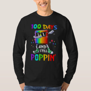 T-shirt 100 Jours D'École Et Toujours Poppin Fidget 100 Jo