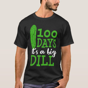 T-shirt 100 Jours d'École Gros Cornichon Pickle Enseignant