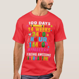 T-shirt 100 Jours D'École Joyeux 100E Jour De La Maternell