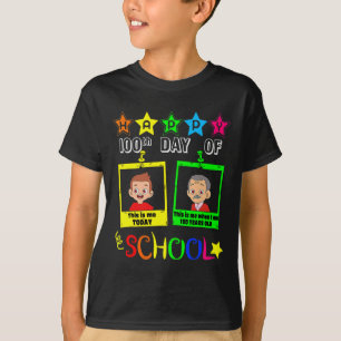 T-shirt 100 Jours D'École - Quand J'Ai 100 Ans Cadeau