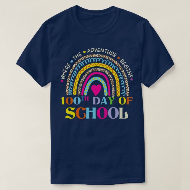 T-shirt 100 Jours Enfants Plus Intelligents 100e Jour De C (Design devant)