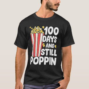 T-shirt 100 Jours Et Encore Poppin Popcorn Chemise, 100E J