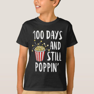 T-shirt 100 Jours Et Encore Poppin Popcorn Enfants 100e Jo