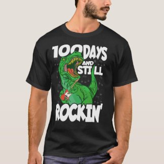 T-shirt 100 Jours Et Encore Rockin - 100 Jours De L'École 