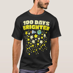 T-shirt 100 Jours Fluttered By 100th Day Of School Butterf