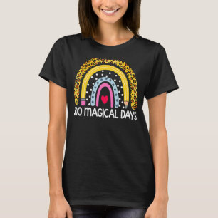 T-shirt 100 Jours Magiques 100 Jours D'École Rainbow Magic