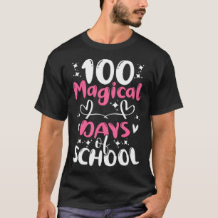 T-shirt 100 Jours Magiques Du Débutant De L'École