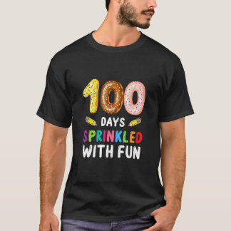 T-shirt 100 Jours Parsemés Avec Amusants 100E Jour De L'Éc