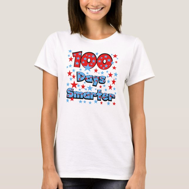 T-shirt 100 jours plus intelligent (Devant)