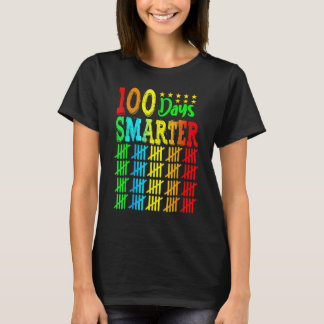 T-shirt 100 Jours Plus Intelligent Joyeux 100ème Jour D'Éc
