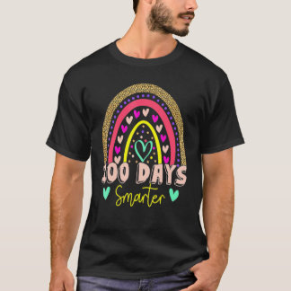 T-shirt 100 Jours Plus Intelligent Joyeux 100ème Jour D'Éc