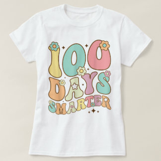 T-shirt 100 Jours Plus Intelligents 100ème Jour École Ense