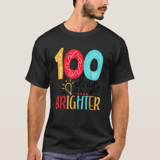 T-shirt 100 Jours Plus Lumineux 100 Jours Heureux D'école 