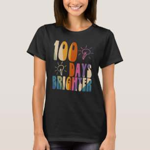 T-shirt 100 Jours Plus Lumineux 100 Jours Heureux D'école