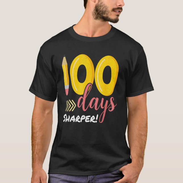 T-shirt 100 Jours Plus Précis 100E Jour D'Enseignant Enfan (Devant)