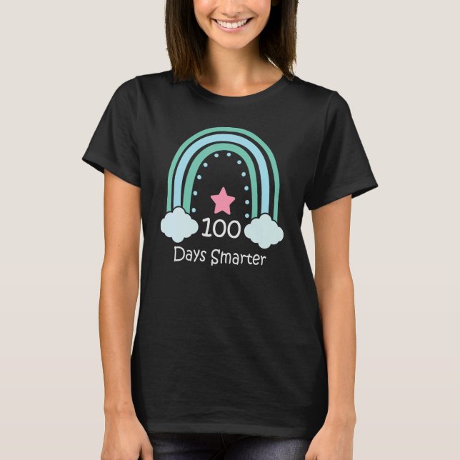 T-shirt 100 Jours Smarter 100 Jours D'École 2 (Devant)
