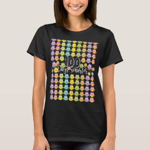T-shirt 100 Jours Smarter 100e Jour De Chouette D'École En
