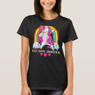 T-shirt 100 Jours Smarter 100e Jour D'École Filles Princes