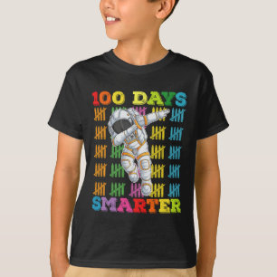 T-shirt 100 Jours Smarter Astronaut 100e Jour De L'École