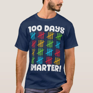 T-shirt 100 Jours Smarter Cute 100 Jours D'Étudiant B