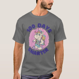 T-shirt 100 Jours Smarter Joyeux 100E Jour D'École