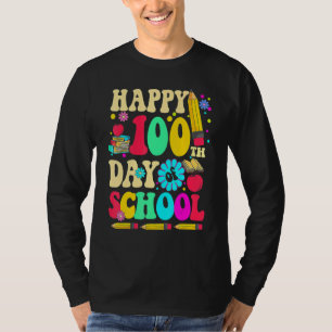T-shirt 100 Jours Smarter Joyeux 100E Jour D'École Les Enf