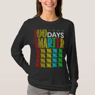 T-shirt 100 Jours Smarter Joyeux 100E Jour D'Étudiant