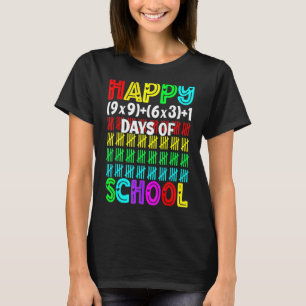 T-shirt 100 Jours Smarter Joyeux 100E Jour D'Étudiant