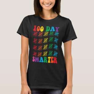 T-shirt 100 Jours Smarter Joyeux 100E Jour D'Étudiant