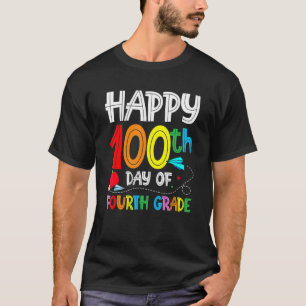 T-shirt 100 Jours Smarter Quatrième Année 100e Jour De L'É