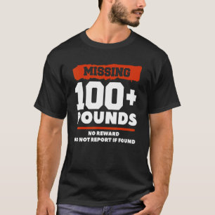 T-shirt 100 Livres Et Plus Aucune Récompense Ne Signalez P