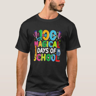 T-shirt 100 Magical Days Of School   Student Teacher