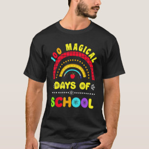 T-shirt 100 Magical Days Of School Teacher Student 100th D