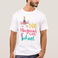 100 Magical Days of School Unicorn Enseignant cade