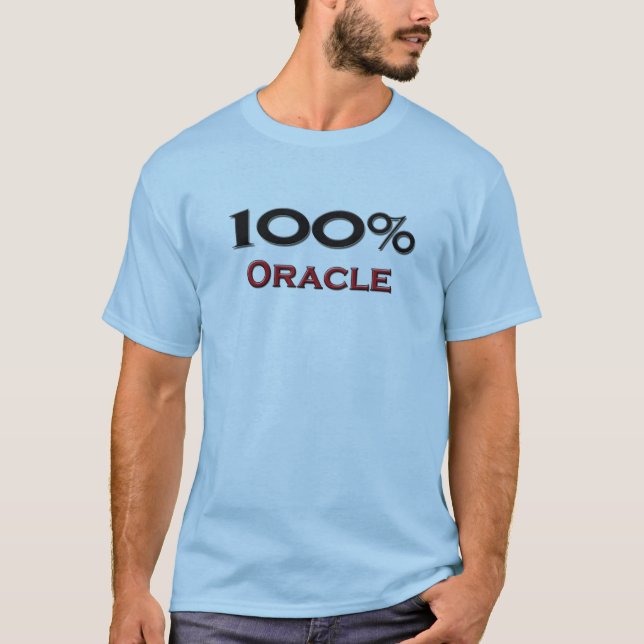 T-shirt 100 % Oracle (Devant)