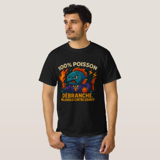 T-SHIRT 100 % POISSON